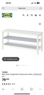 IKEA Tjusig schoenenbank, Ophalen, Zo goed als nieuw