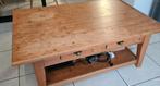Table salon pin massif, Huis en Inrichting, Tafels | Salontafels, Ophalen, Gebruikt, Grenenhout