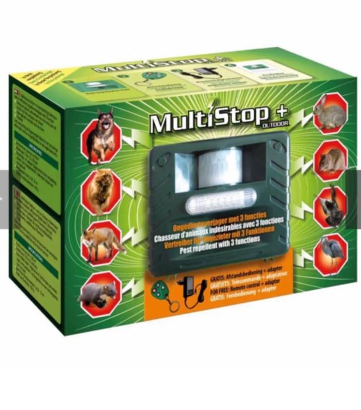 Elektrische Multistop verjagen van dieren NIEUW, Jardin & Terrasse, Pesticides, Enlèvement ou Envoi