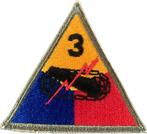 Patch US ww2 3rd Armored Division