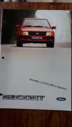 ESCORT XR3 à injection  01/1983, Boeken, Ophalen of Verzenden, Zo goed als nieuw, Ford