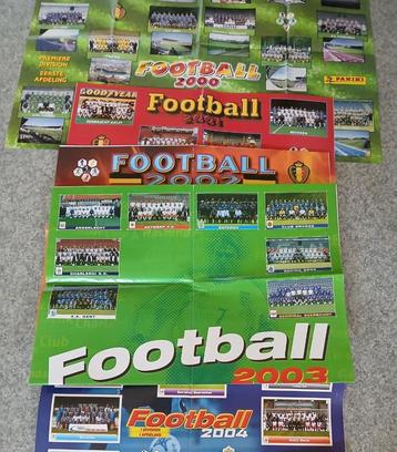 Posters Belgie 2000+01+02+03+04 beschikbaar voor biedingen