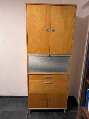 Bureaukast, Huis en Inrichting, Kasten | Roldeurkasten en Archiefkasten, Ophalen, 200 cm of meer, 50 tot 100 cm, Zo goed als nieuw