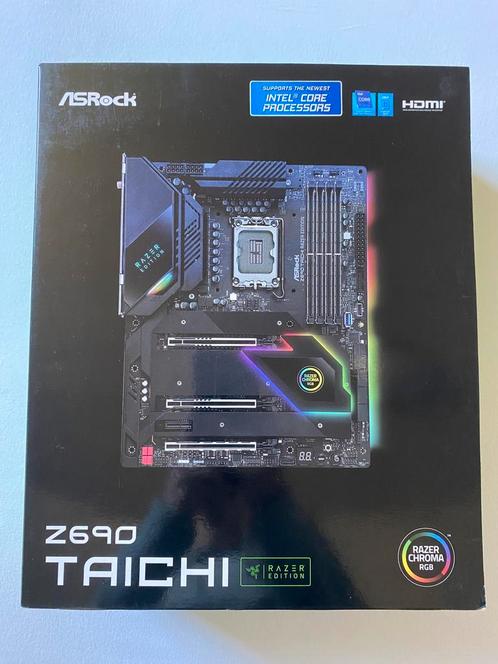 Asrock Z690 Tachi Razer Edition (LEES BESCHRIJVING), Computers en Software, Moederborden, Zo goed als nieuw, Intel, DDR5, Ophalen of Verzenden