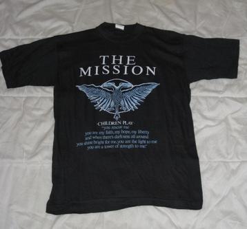 The Mission T-shirt Children Play Tour UK 11+12.1988 beschikbaar voor biedingen