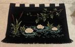 Wandkleed geborduurde waterlelies + lisdodde  127/85, Maison & Meubles, Accessoires pour la Maison | Décorations murale, Utilisé