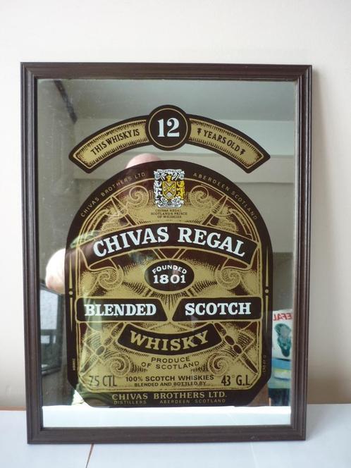 Miroir publicitaire Chivas Régal - Mod 2, Verzamelen, Merken en Reclamevoorwerpen, Ophalen of Verzenden