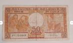 Belgisch bankbiljet van 50 frank 1956, Postzegels en Munten, Bankbiljetten | België, Ophalen of Verzenden, Los biljet