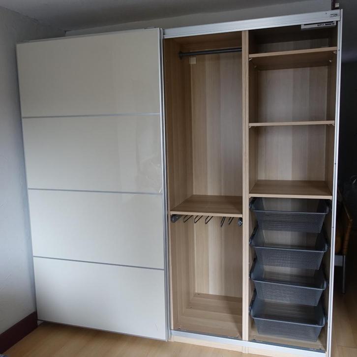 IKEA kleedkamer (grote kledingkast), Huis en Inrichting, Kasten | Kleerkasten, Gebruikt, 200 cm of meer, 200 cm of meer, 50 tot 75 cm