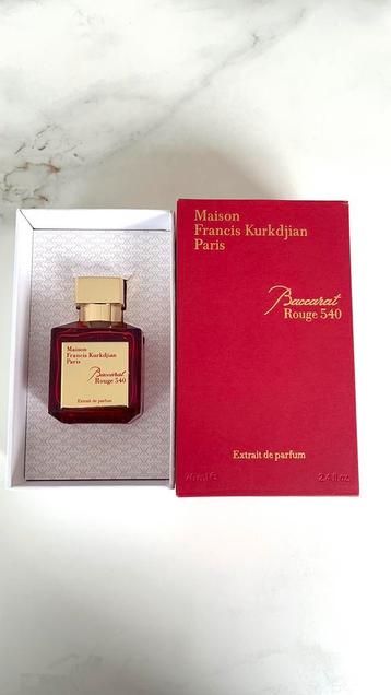 Baccarat rouge 540 70ml beschikbaar voor biedingen