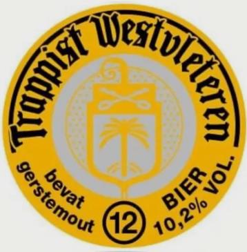 Reclamebord vintage Westvleteren 12 - mancave poolhouse new beschikbaar voor biedingen