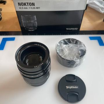 Voiglander 42,5 mm f/0,95 MFT beschikbaar voor biedingen