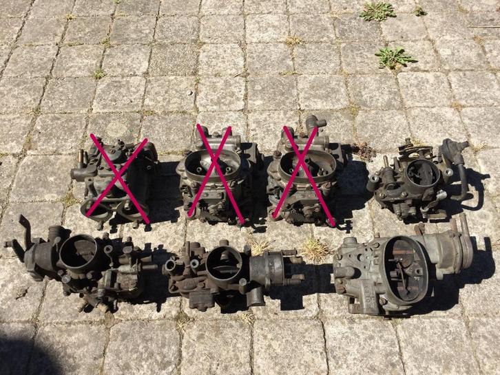 Lot Solex carburatoren, Auto-onderdelen, Brandstofsystemen, Gebruikt, Ophalen of Verzenden