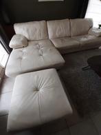 Gratis volledig lederen salon, Huis en Inrichting, Ophalen, Gebruikt