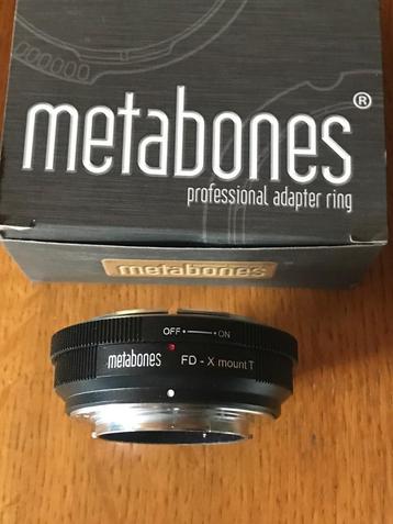 Metabones adapter Canon FD naar Fujifilm FX
