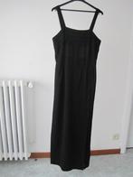 Zwart lang kleed maat 42, Noir, Robe de gala, Porté, Taille 42/44 (L)