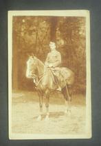 Lancier à cheval harnachement complet, sabre 1889 & bonnet, Verzamelen, Foto of Poster, Landmacht, Verzenden