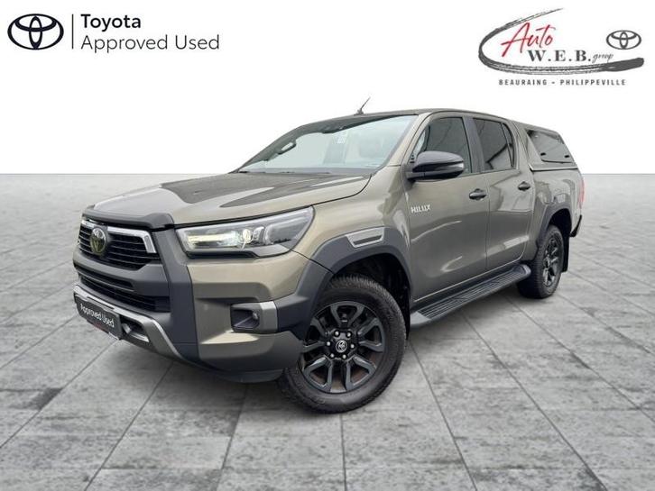 Toyota Hilux Double Cab 2.8 204hp 6AT Invincible, Auto's, Toyota, Hilux, Adaptive Cruise Control, Airbags, Airconditioning, Bluetooth