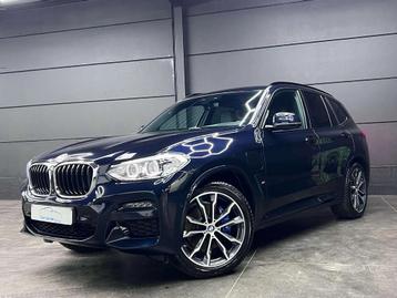 BMW X3 xDrive30e Hybrid / M sport pack / 49000 km (bj 2020), Auto's, Automaat, Gebruikt, Zwart, Leder
