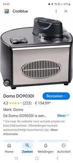 Ijsmachine domo, Elektronische apparatuur, Ophalen, Zo goed als nieuw