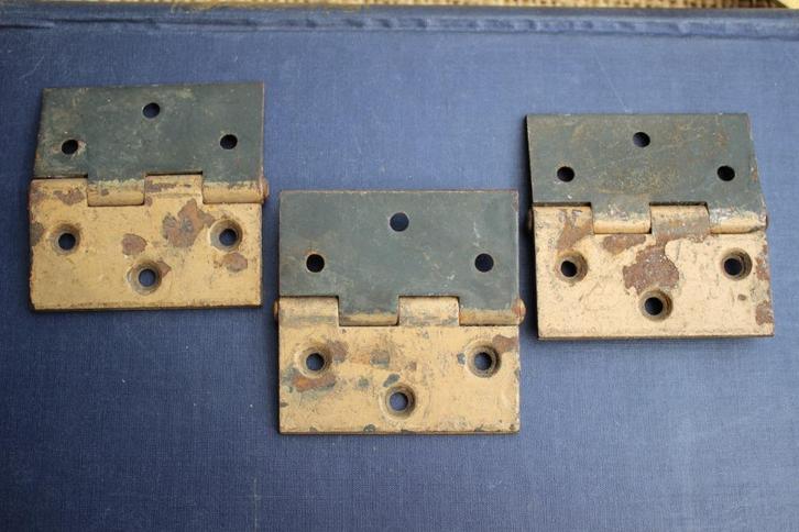 WW2 originele Duitse set CAMO Scharnieren, Verzamelen, Militaria | Tweede Wereldoorlog, Landmacht, Overige typen, Ophalen of Verzenden