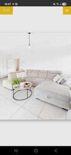 Canapé d'angle convertible, Ophalen, Zo goed als nieuw, Stof