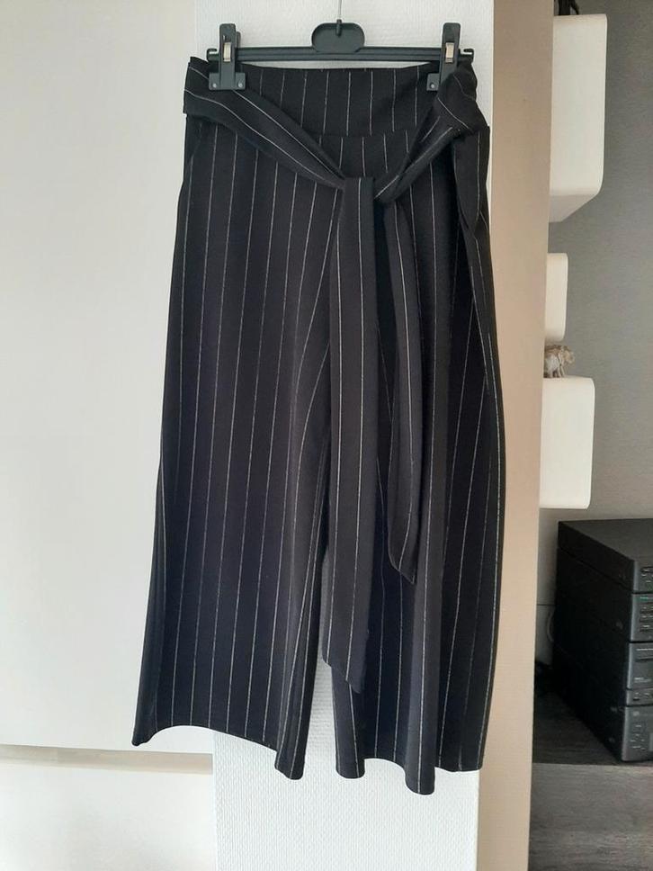 2 wijde lange broeken, Kleding | Dames, Broeken en Pantalons, Zo goed als nieuw, Maat 38/40 (M), Wit, Ophalen of Verzenden