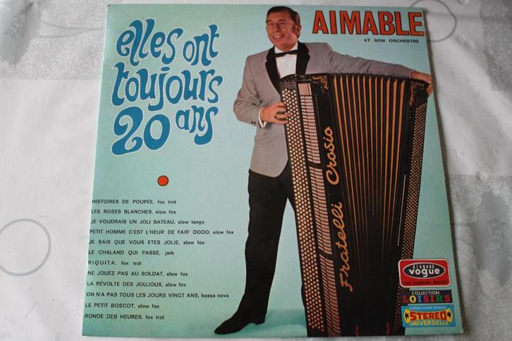 Aimable -lp- ze zijn nog steeds 20 jaar oud, Cd's en Dvd's, Vinyl | Dance en House, Zo goed als nieuw, Ambiënt of Lounge, 12 inch