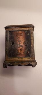 oude metalen spaarpot, Verzenden, Gebruikt, Gebruiksvoorwerp