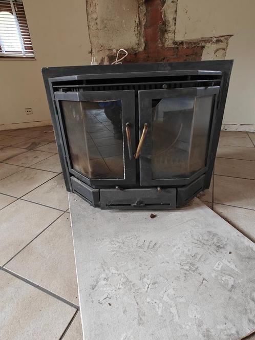 inbouw houtkachel, Huis en Inrichting, Kachels, Gebruikt, Inbouw, Houtkachel, Hout, Ophalen