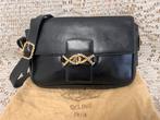 Sac CÉLINE vintage cuir noir, Enlèvement ou Envoi, Comme neuf, Noir, Cuir