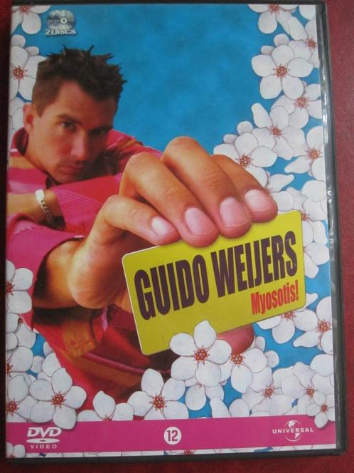 Guido Weijers - Myosotis! (2 disc), Cd's en Dvd's, Dvd's | Cabaret en Sketches, Zo goed als nieuw, Stand-up of Theatershow, Vanaf 12 jaar