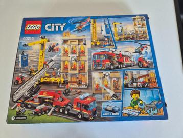 Lege doos van de brandweerkazerne van Lego City 30216 beschikbaar voor biedingen