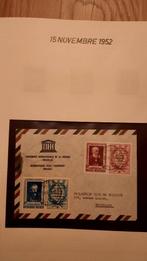 Timbres Belgique 1 Mai 1945 - 5 Dec 1959 part 4, Enlèvement, Avec timbre, Affranchi, Timbre-poste