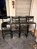 4 barkrukken, Huis en Inrichting, Barkrukken, Ophalen, Gebruikt, 60 tot 90 cm, Metaal