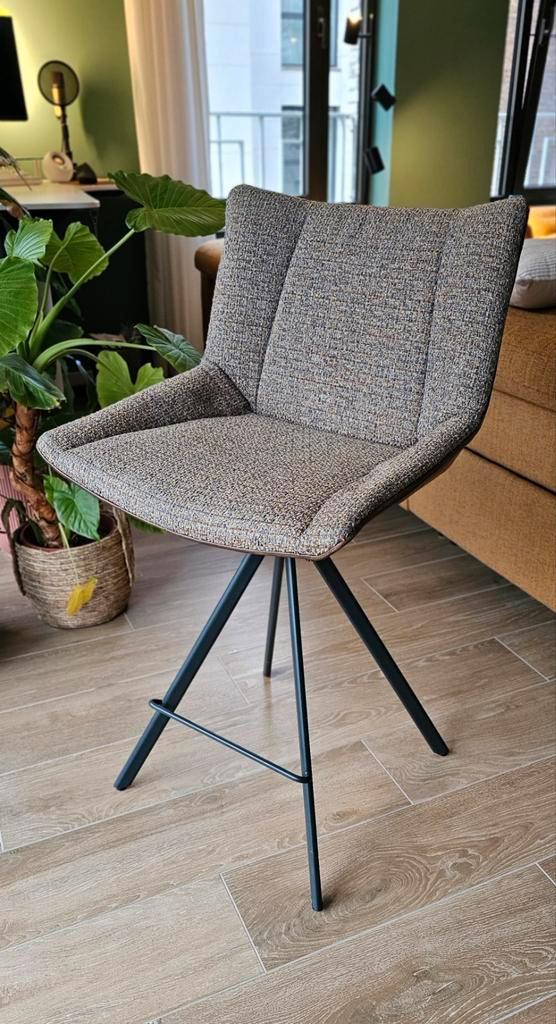 Gustav JR: Design Barkruk / Hoge bureaustoel, Huis en Inrichting, Bureaustoelen, Zo goed als nieuw, Bureaustoel, Ophalen of Verzenden