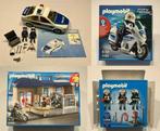 Playmobil 4 sets City Action Politie & Brandweer, Ophalen, Zo goed als nieuw, Complete set