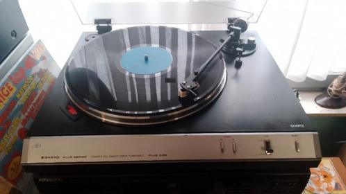 Prachtige platen speler sanyo derick drive koopje, Muziek en Instrumenten, Dj-sets en Draaitafels, Zo goed als nieuw, Ophalen