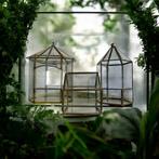 Vintage mini serre / vitrine / etagere, Ophalen of Verzenden