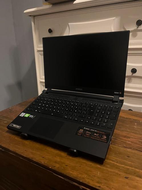 Gigabyte Aorus 15G Gaming Laptop met RTX 3080, Computers en Software, Windows Laptops, Zo goed als nieuw, SSD, Gaming, Ophalen
