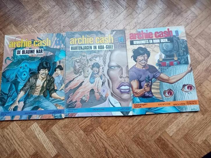 Archie Cash nog 3 delen, Boeken, Stripverhalen, Gelezen, Ophalen of Verzenden