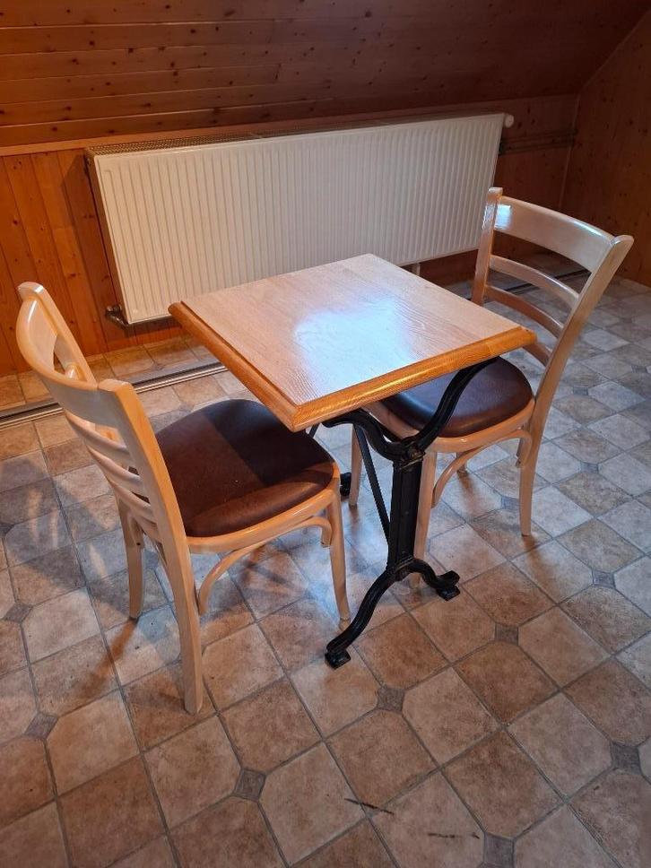 Horecatafels en stoelen, Zakelijke goederen, Horeca | Meubilair en Inrichting, Meubilair, Gebruikt, Ophalen