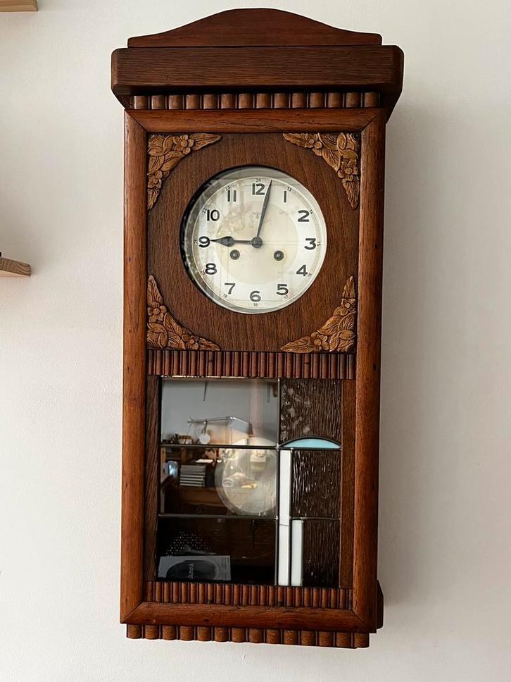 Mauthe Regulateur omstreeks 1939, Antiek en Kunst, Antiek | Klokken, Ophalen