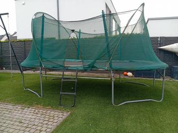 Trampoline ovaal 