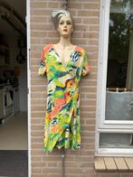 Kleurige Jurk maat 42 korte mouwen., Ophalen of Verzenden, Zo goed als nieuw, Maat 42/44 (L)