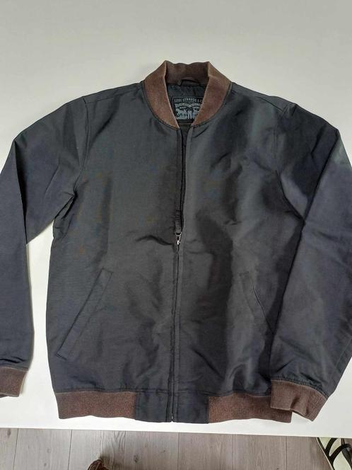 Levi's Filbert Flight Jacket zwart , 2x gedragen zie objecte, Vêtements | Hommes, Vestes | Hiver, Comme neuf, Taille 46 (S) ou plus petite