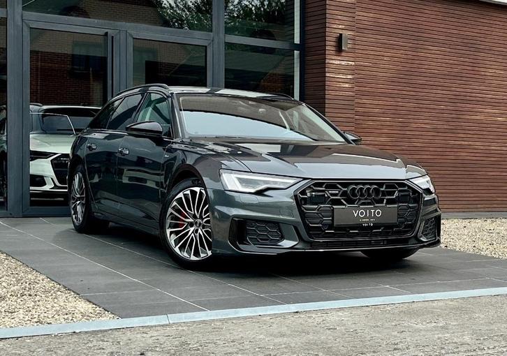 Audi A6 Avant 55TFSIe quattro S-LINE COMP/HuD/360CAM/ACC, Auto's, Audi, Bedrijf, A6, 360° camera, 4x4, ABS, Achteruitrijcamera
