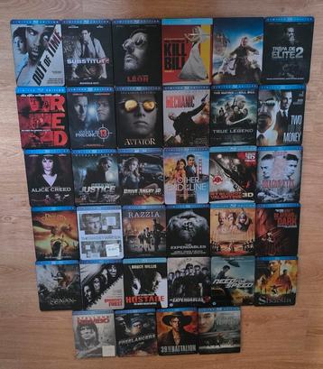 Lot blu ray steelbooks beschikbaar voor biedingen