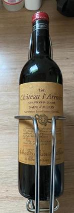 ChatFles Chateau L’Arrosée Saint Emilion 1961, Collections, Vins, Afrique, Enlèvement, Utilisé