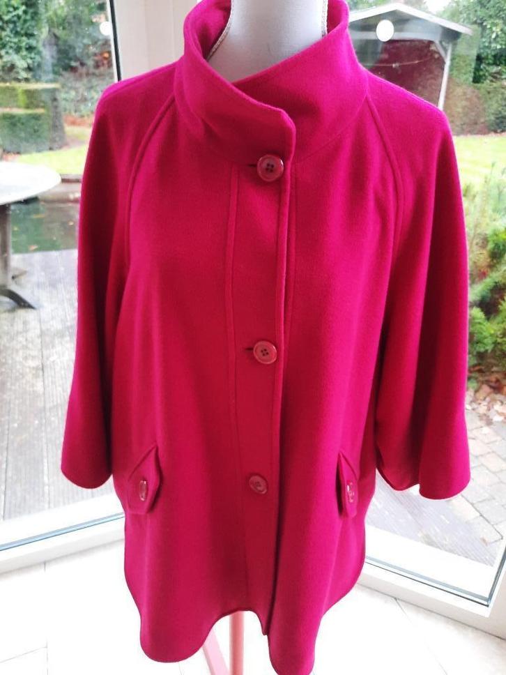 Mooie mantel MAYERLINE _ M/XL, Kleding | Dames, Jassen | Winter, Zo goed als nieuw, Maat 42/44 (L), Roze, Ophalen of Verzenden